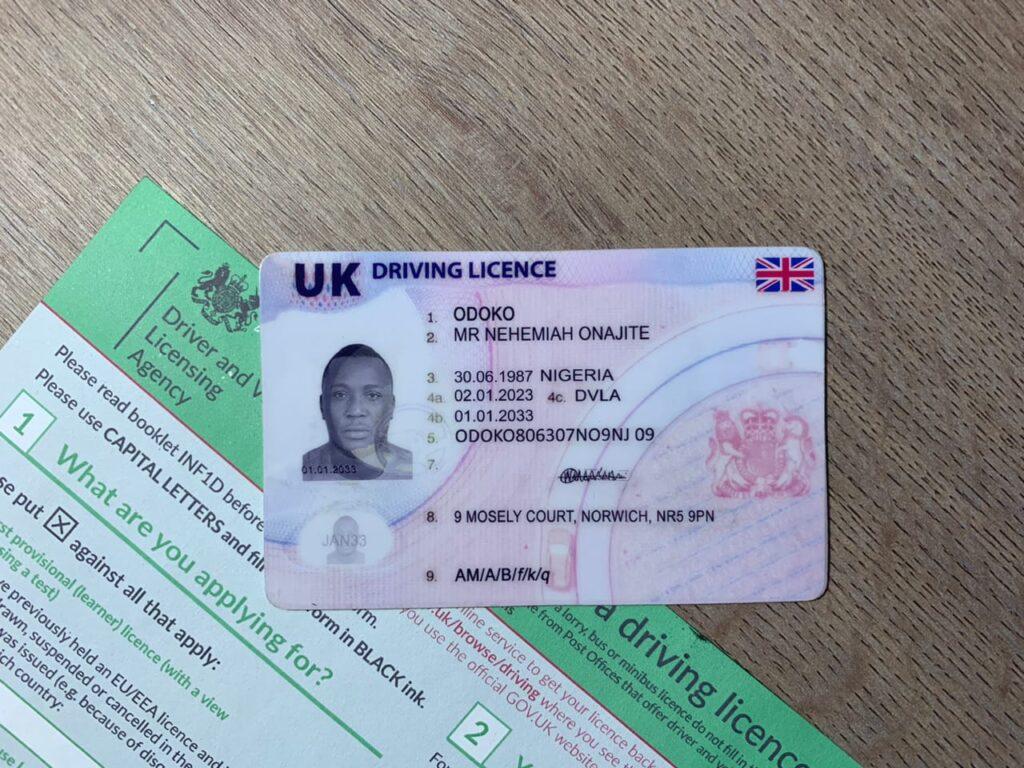 Kupite britansku vozačku dozvolu online