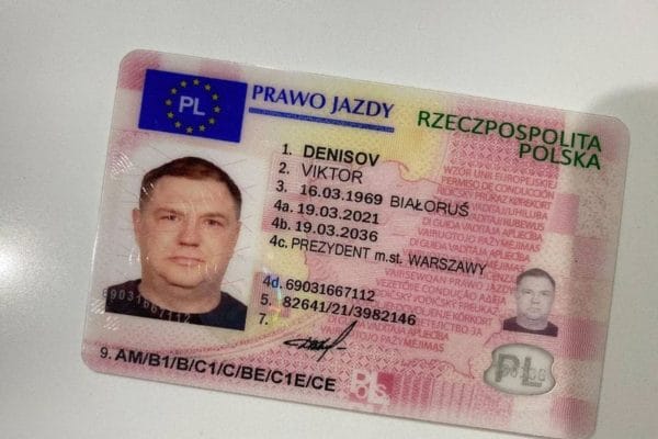 Nakup poljskega vozniškega dovoljenja