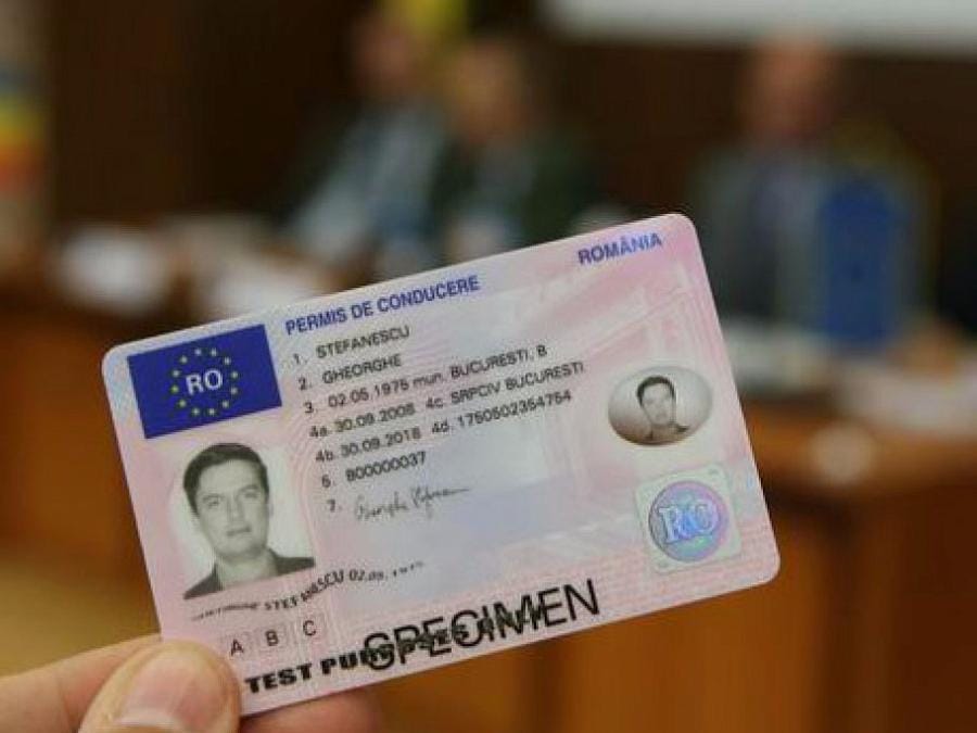 Licencia de conducir rumana Precio en línea